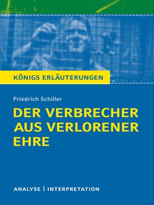 cover image of Der Verbrecher aus verlorener Ehre. Königs Erläuterungen.